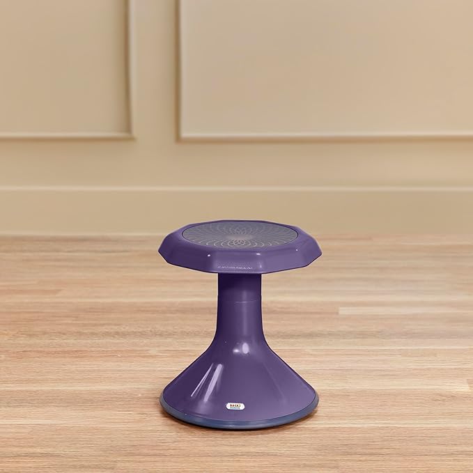 Back2School Express Wobble Stool, 15", Flexible Seating, Eggplant