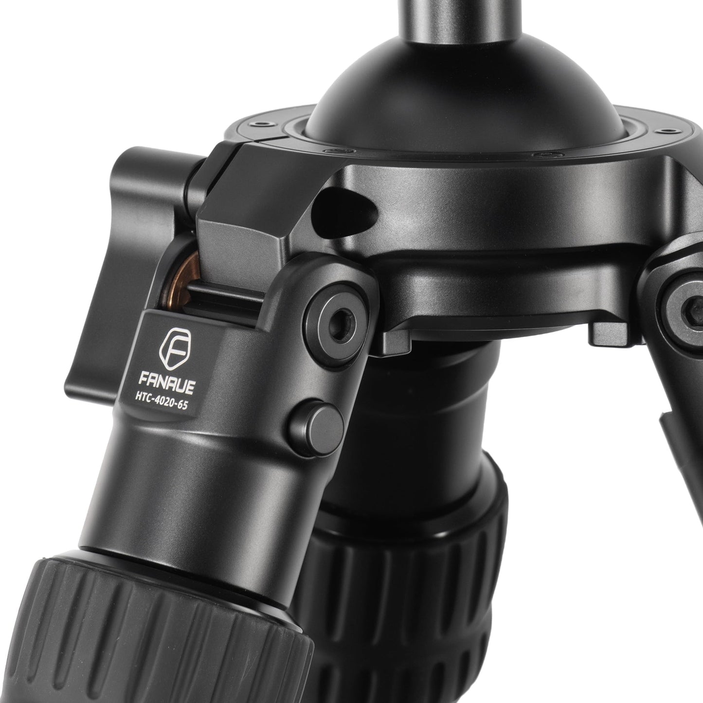 FANAUE ST-65 Carbon Fiber Tripod for Hunting with Arca Swiss QR Plate, Camera Tripod Stand for Photography, 360 Rotate Ball Head Adapter, Rifle Rest Saddle Mount