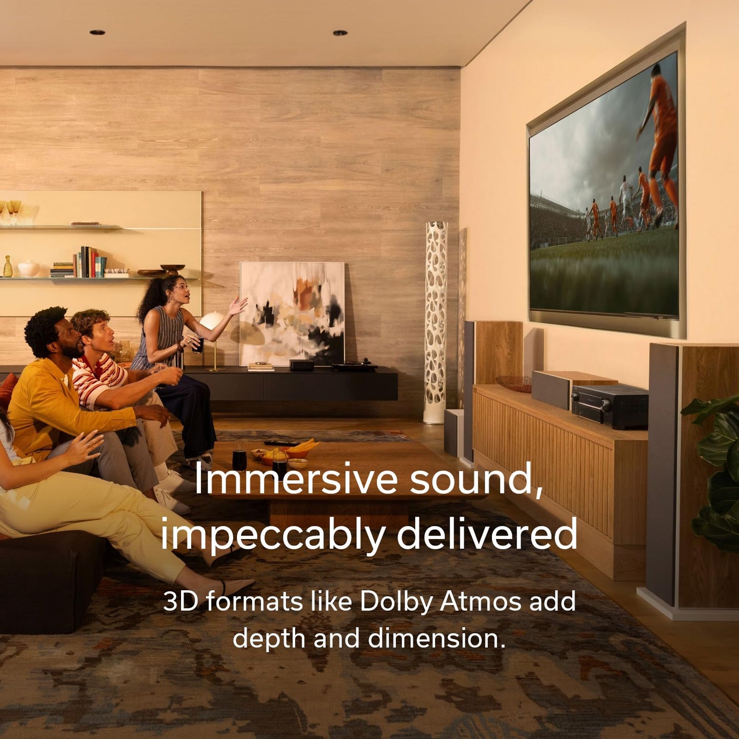 Denon AVR-X2900H 7.2 Channel AV Receiver, 95W, Dolby Atmos & DTS:X, 8K/60Hz & 4K/120Hz Video, HEOS Wireless Multiroom Streaming, Wi-Fi, Bluetooth, Audyssey MultEQ XT
