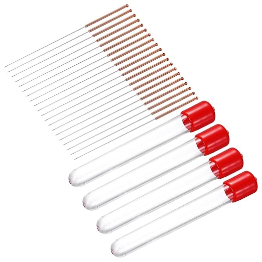 MECCANIXITY 20Pcs 3D Printer Nozzle Cleaning Kit Precision 0.8mm Stainless Steel Cleaner Needles for 3D Printer Clog Removal, Maintenance