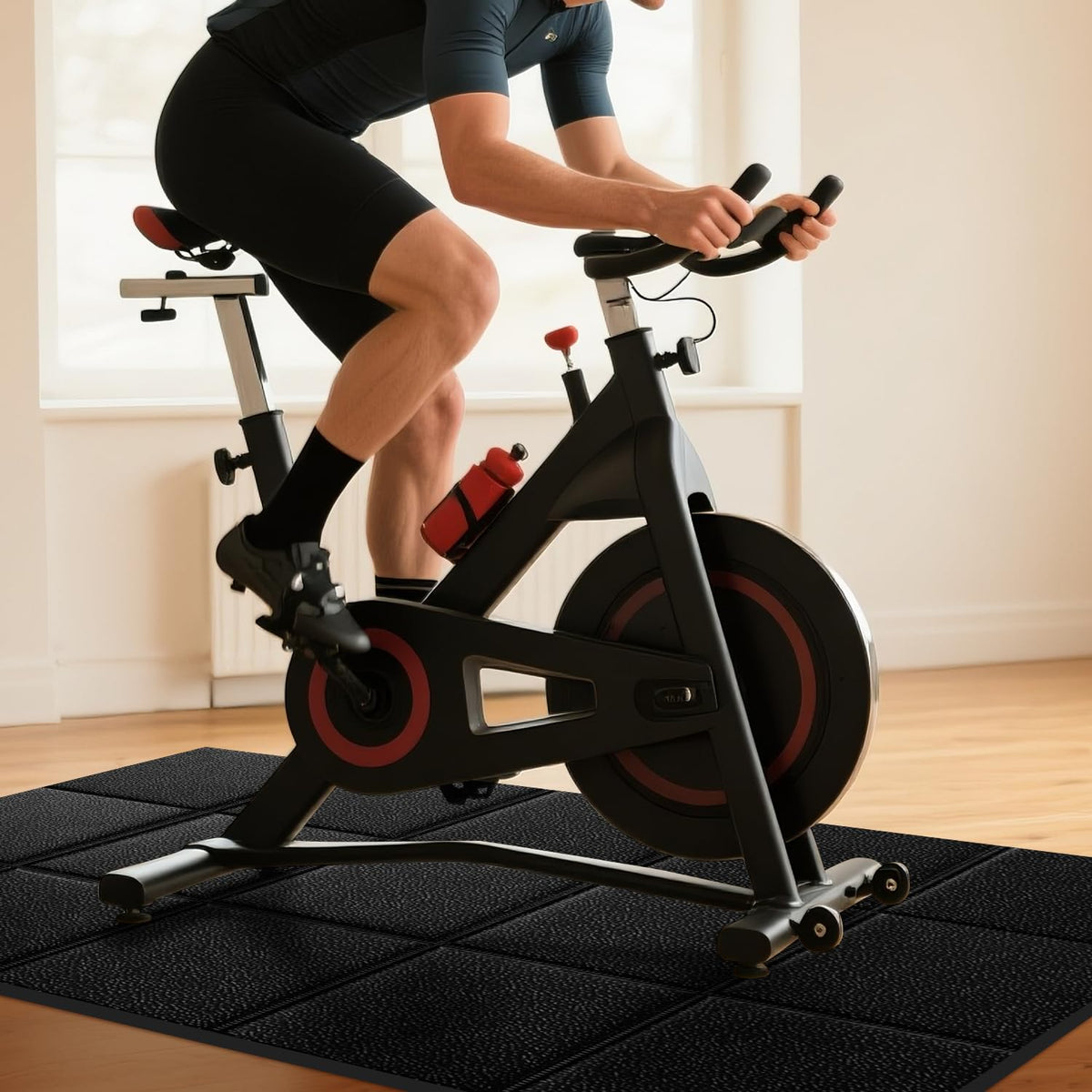 Treadmill Mat for Carpet Floors 79x39,0.2“Thick Treadmill Mat for Hardwood Floors,Mat for Under Treadmill/Fitness Equipment on Carpet,Waterproof, Noise Shock Absorption