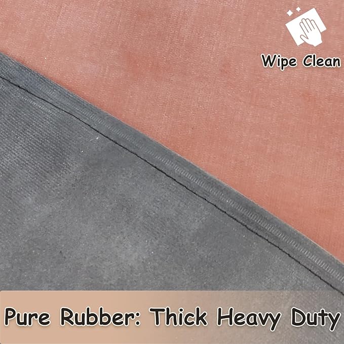 Urby Big and Tall Plus Size Work Apron: Flame Resistant Leather Welding Apron, Wood and Workshop Canvas. Butcher Rubber.