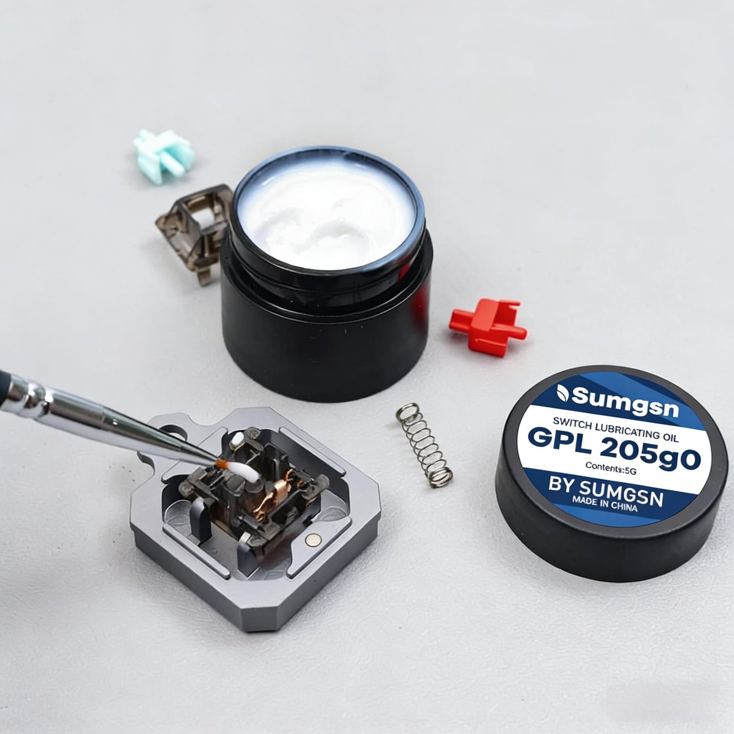 Keyboard Lube GPL 205g0 Switch Lube Grease for Mechanical Keyboard Cherry Mx Switches Stabilizers