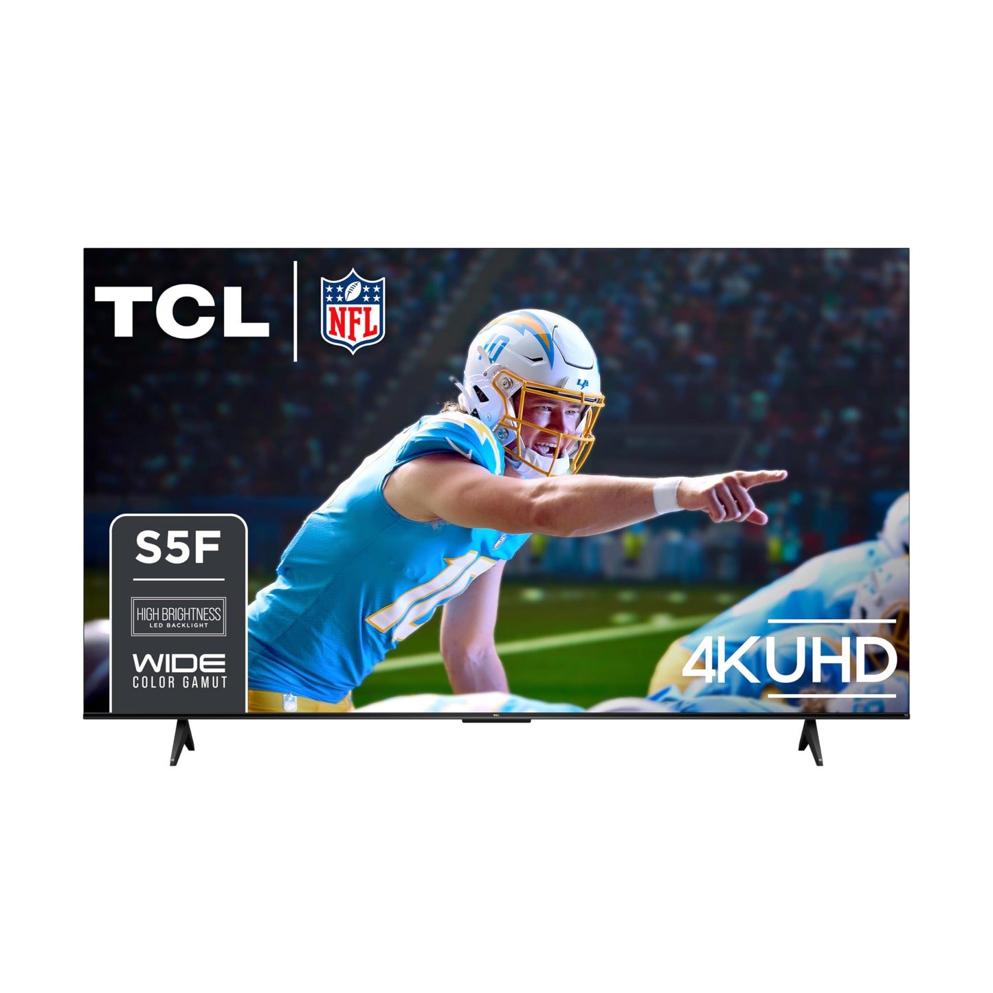 TCL 75-Inch Class S5 UHD 4K LED Smart TV with Fire TV (75S551F, 2024 Model), Dolby Vision and Atmos, HDR PRO+, Alexa Built-in with Voice Remote, Apple AirPlay 2 Compatibility, Streaming Television
