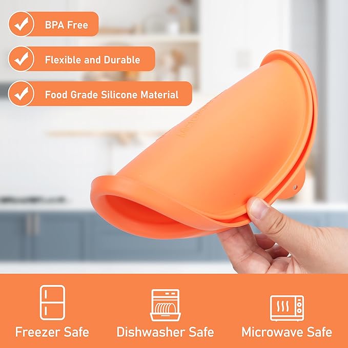1 Cup 2 Cup 4 Cup 7 Cup Round Silicone Replacement Lids for Pyrex 7202-PC, 7200-PC, 7201-PC, 7402-PC Glass Bowls, 8 Pack Storage Cover, Microwave & Dishwasher & Freezer Safe