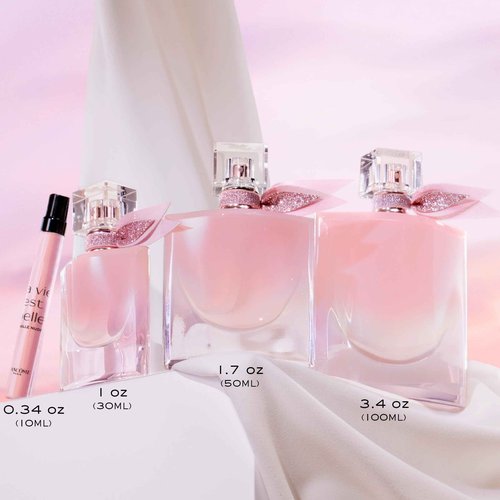 Lancôme La Vie Est Belle La Vie Vanille Nude Eau de Parfum - Long Lasting Fragrance with Notes of Solar Jasmine, Glazed Bourbon Vanilla, White Musk - Floral & Sweet Women's Perfume 1.0 Fl Oz.