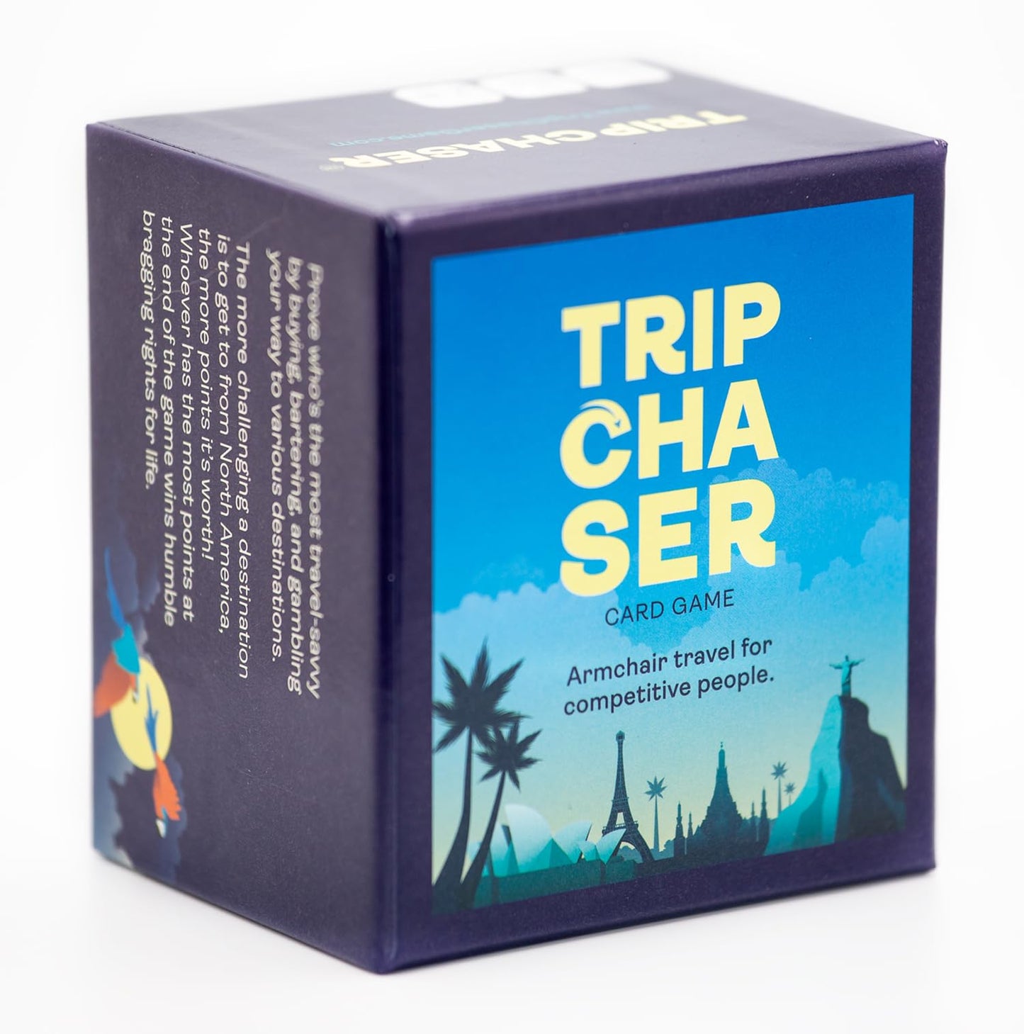 Trip Chaser A Strategic Card Game About Travel - First Edition - Fun for Game Night - 2 to 6 Players - Ages 10 and Up