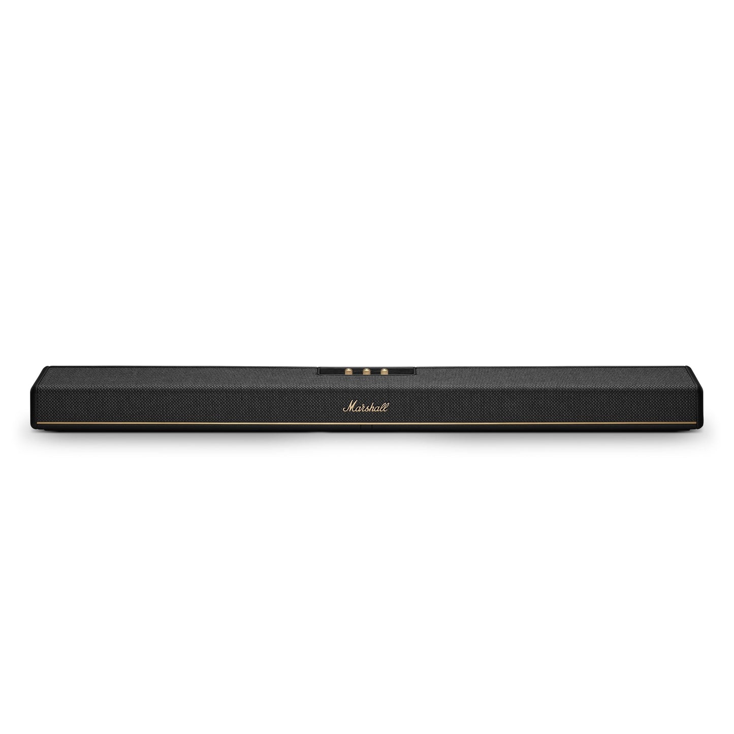 Marshall Heston 120 Soundbar - Dolby Atmos Immersive Sound and Built-in Subwoofer for TV, Movies and Music | Volume, Bass, Treble Controls | Bluetooth, WiFi, HDMI, RCA Inputs - Black