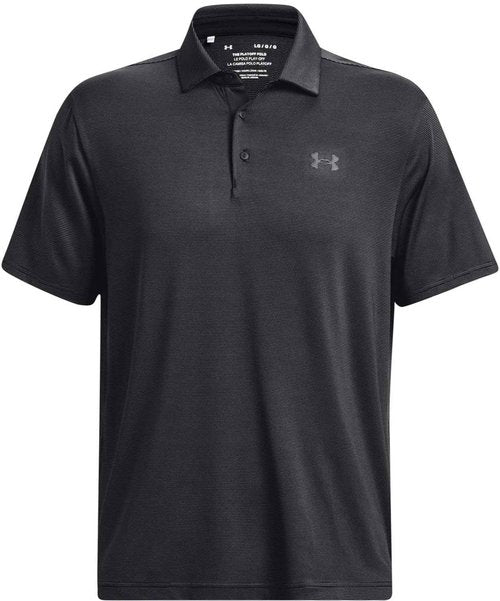Under Armour Playoff 3.0 Polo Black/Pitch Gray/Black LG