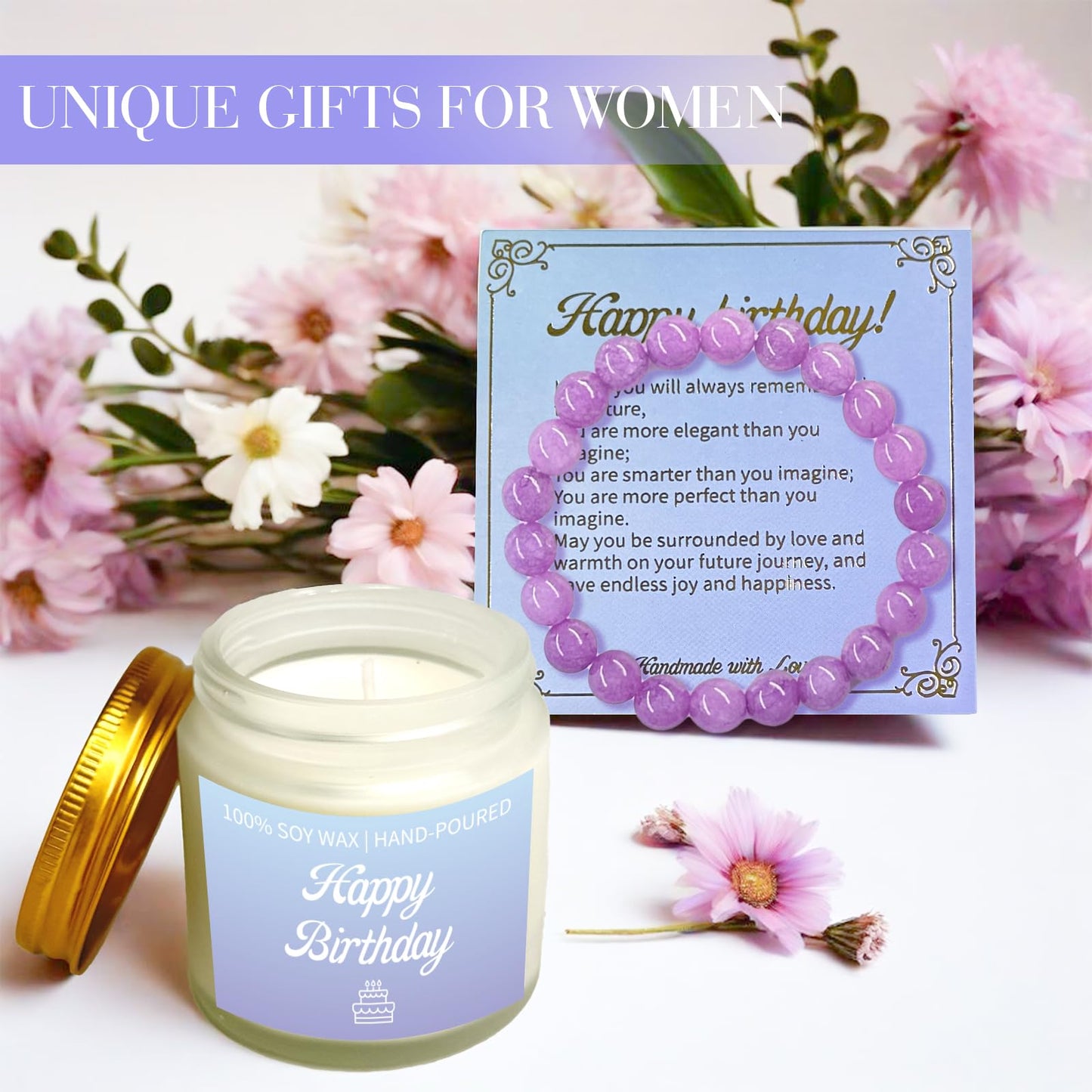 Birthday gifts for women girls, unique female friendship birthday gifts, gift baskets and gift boxes for women best friend sisters, suitable for besties, daughters, sisters, girlfriends, besties
