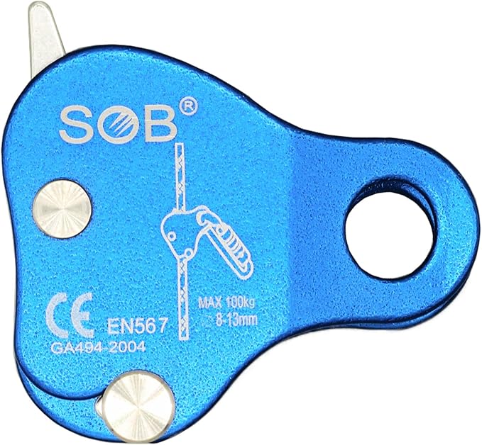 SOB Climbing Fall Protection Device The Riser Protects The Aluminum Magnesium Alloy Rope Clip, which is Used for high-Alti...