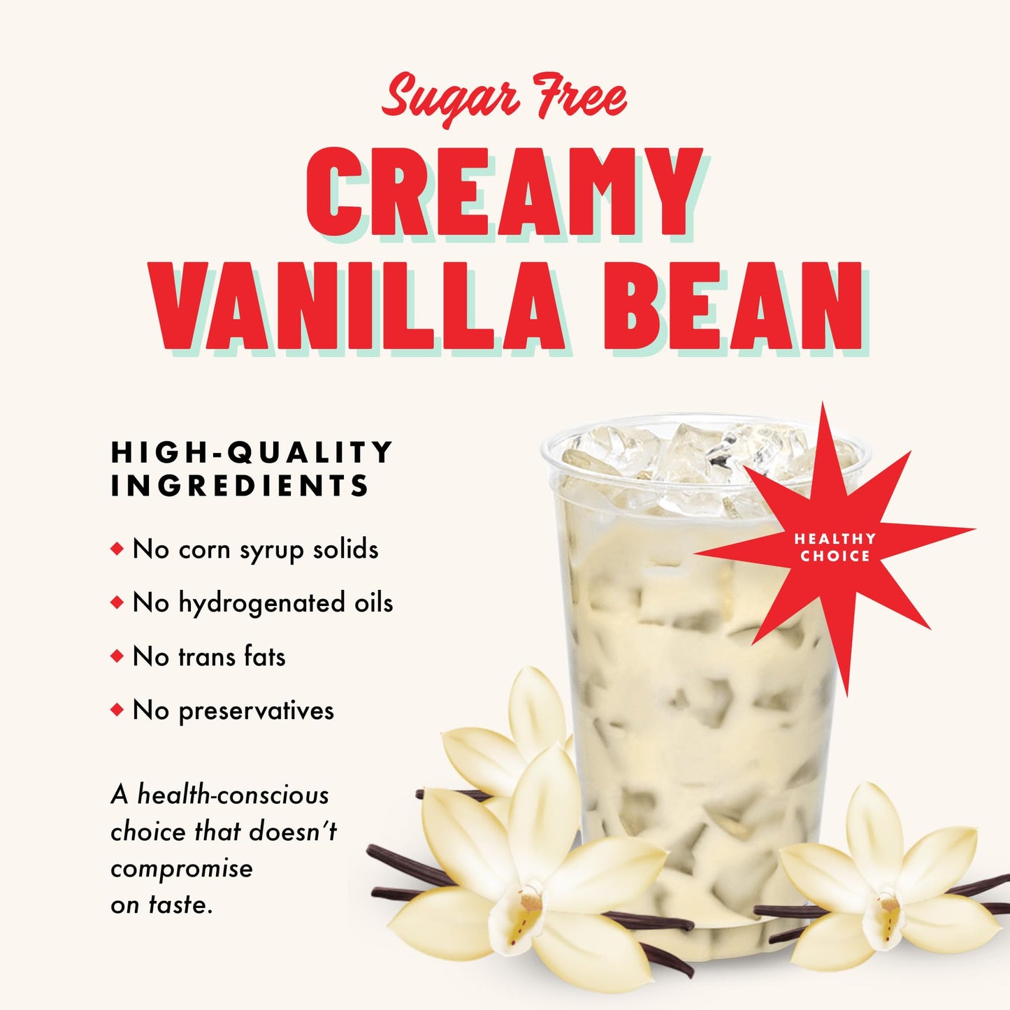 Gosh That’s Good! Sugar-Free Creamy Vanilla Bean Flavor – 2 lb –Low-Calorie, Lactose-Free