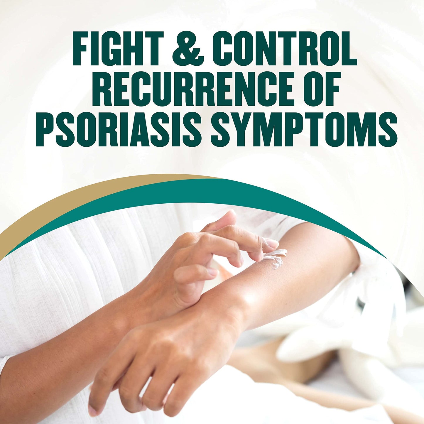 Gold Bond Multi-Symptom Psoriasis Relief Cream, 4 oz., for Itchy, Irritated & Scaling Skin (Pack of 2)