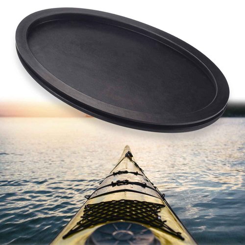 KitchenKipper Necky Kayak Valley Oval Hatch Cover Compatible with Valley Sea Kayaks, Fits Some Older Wilderness Systems Kayaks, Outer Edge Dimensions 18.46" x 11.14"