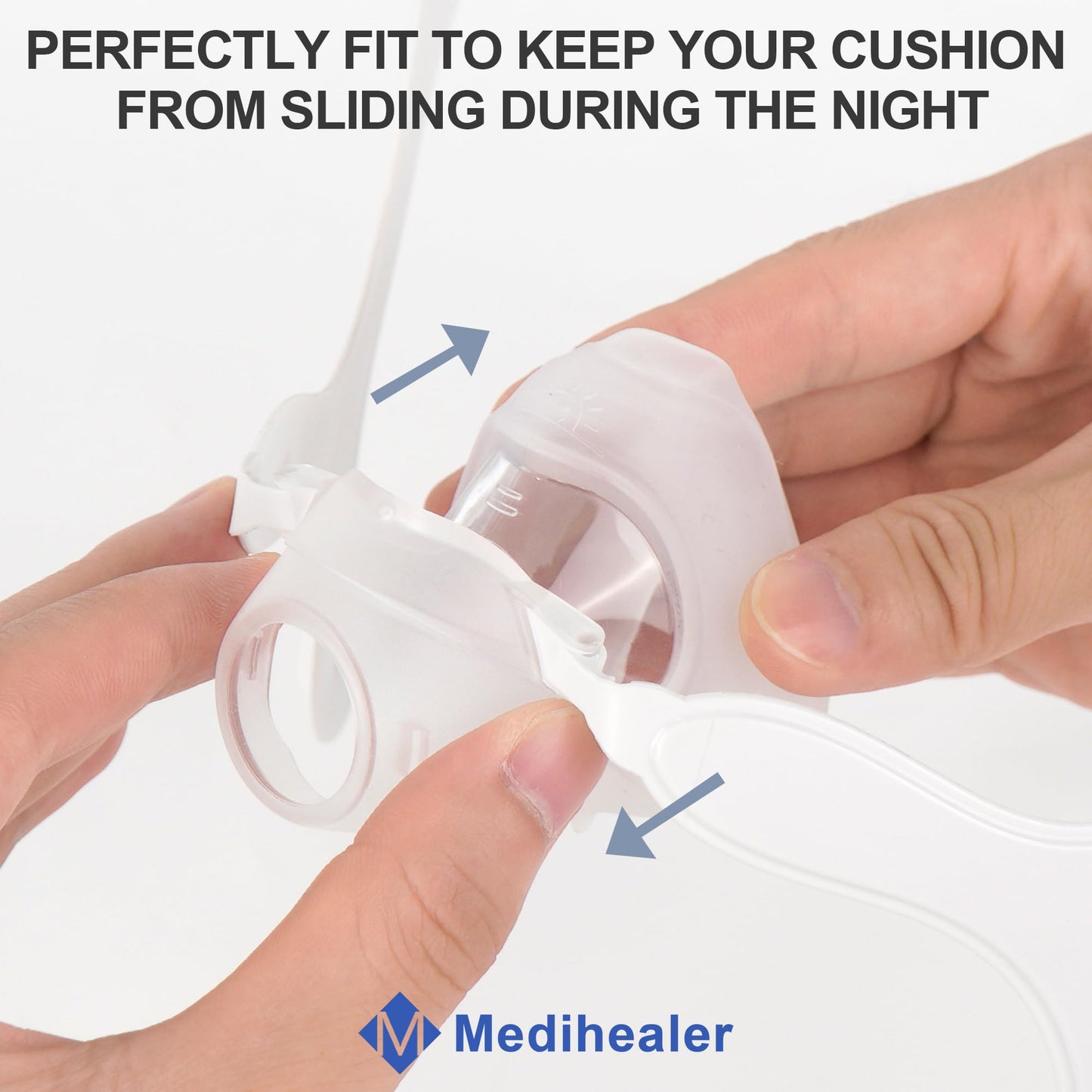 Replacement Frame for Airfit N20,FSA HSA Eligible, Include 1PCS Frame for N20 &1 Pair Clips, Snugly Fit&Wearing Comfort, Great Value CPAP Supplies by Medihealer.