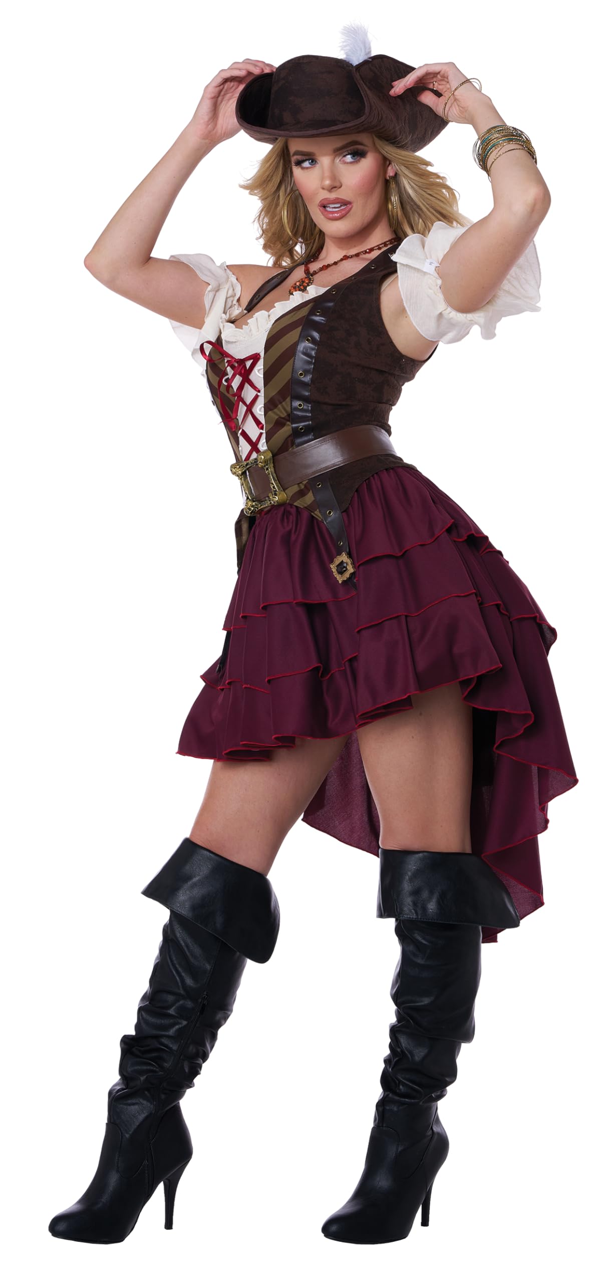 California Costumes Sexy Swashbuckler Captain Costume X-Small Multi