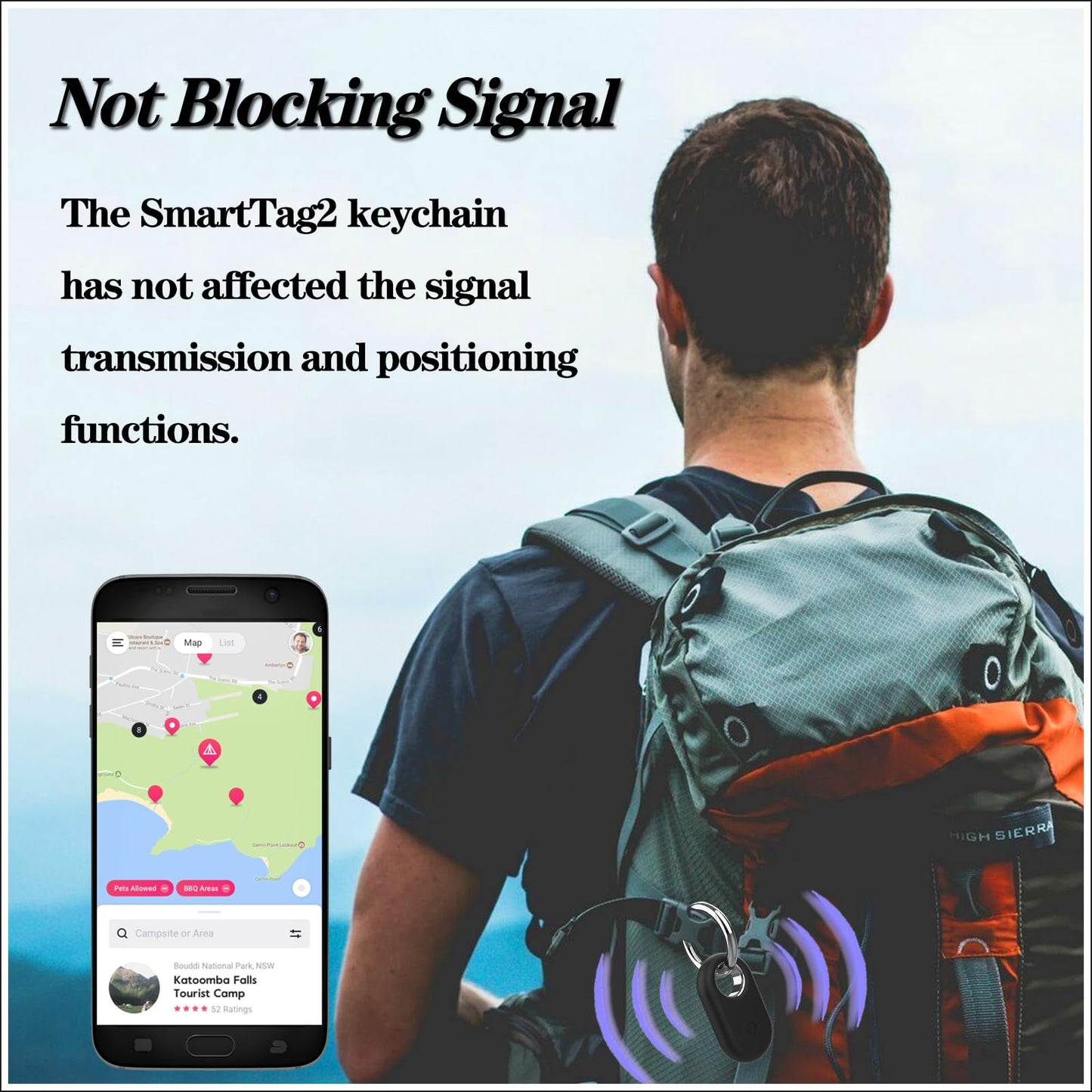 Rzttwl 4 Pack Holder Case Compatible With Samsung Galaxy Smarttag 2, Silicone Gps Tracker For Samsung Tag 2 With Key Ring, Anti-