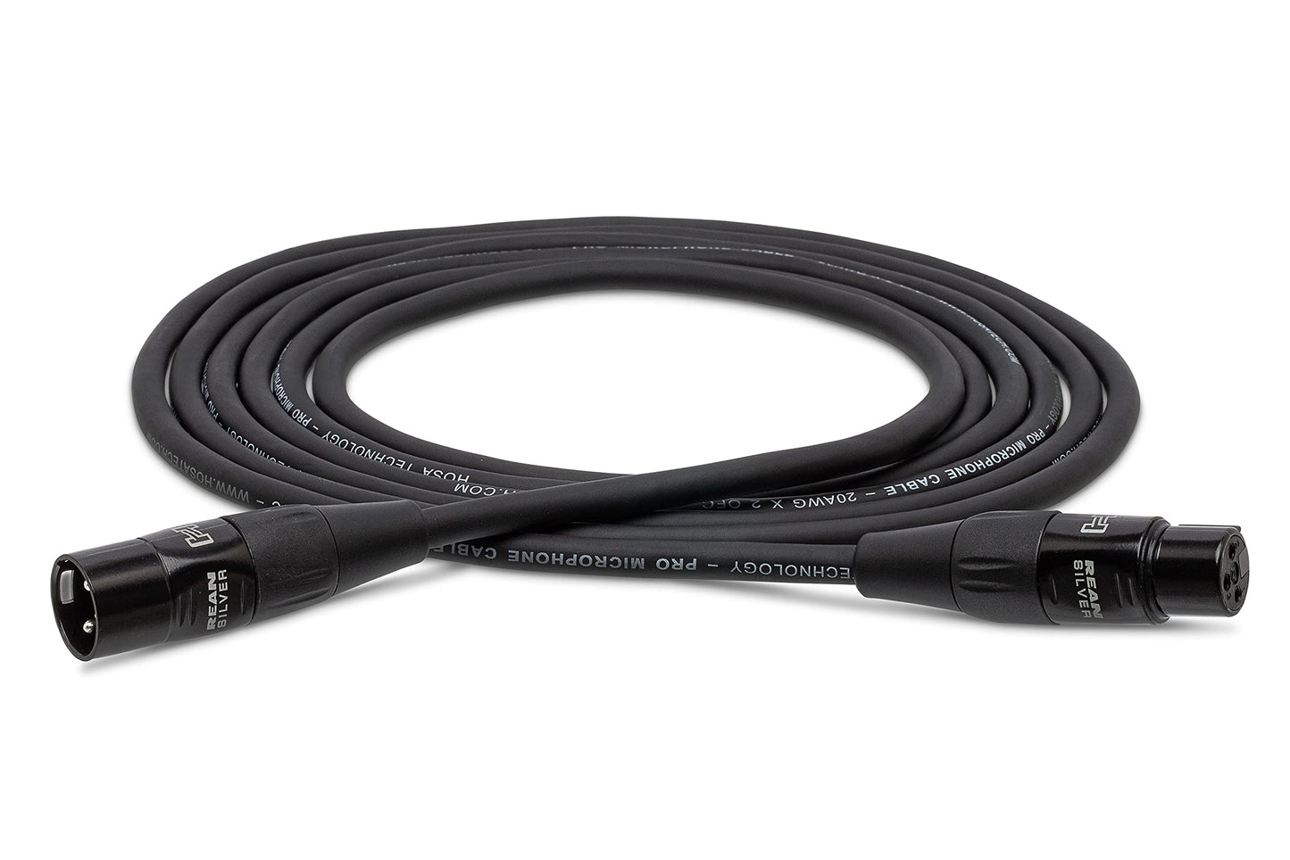 Hosa Hmic-050 Pro Microphone Cable, Rean Xlr3F To Xlr3 Meter, 50 Feet