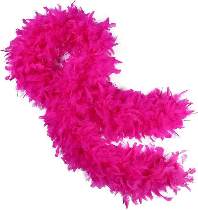 THARAHT 19 Color- 40/60g 2Yard Chandelle Feather Boa Dancing Wedding Party Halloween Costume Decoration Feathers boa