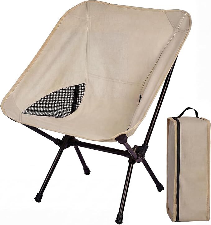 Toucans Camping Chair Portable Backpacking Chair - Ultralight Folding Chair - Compact, Lightweight Foldable Chairs for Hik...