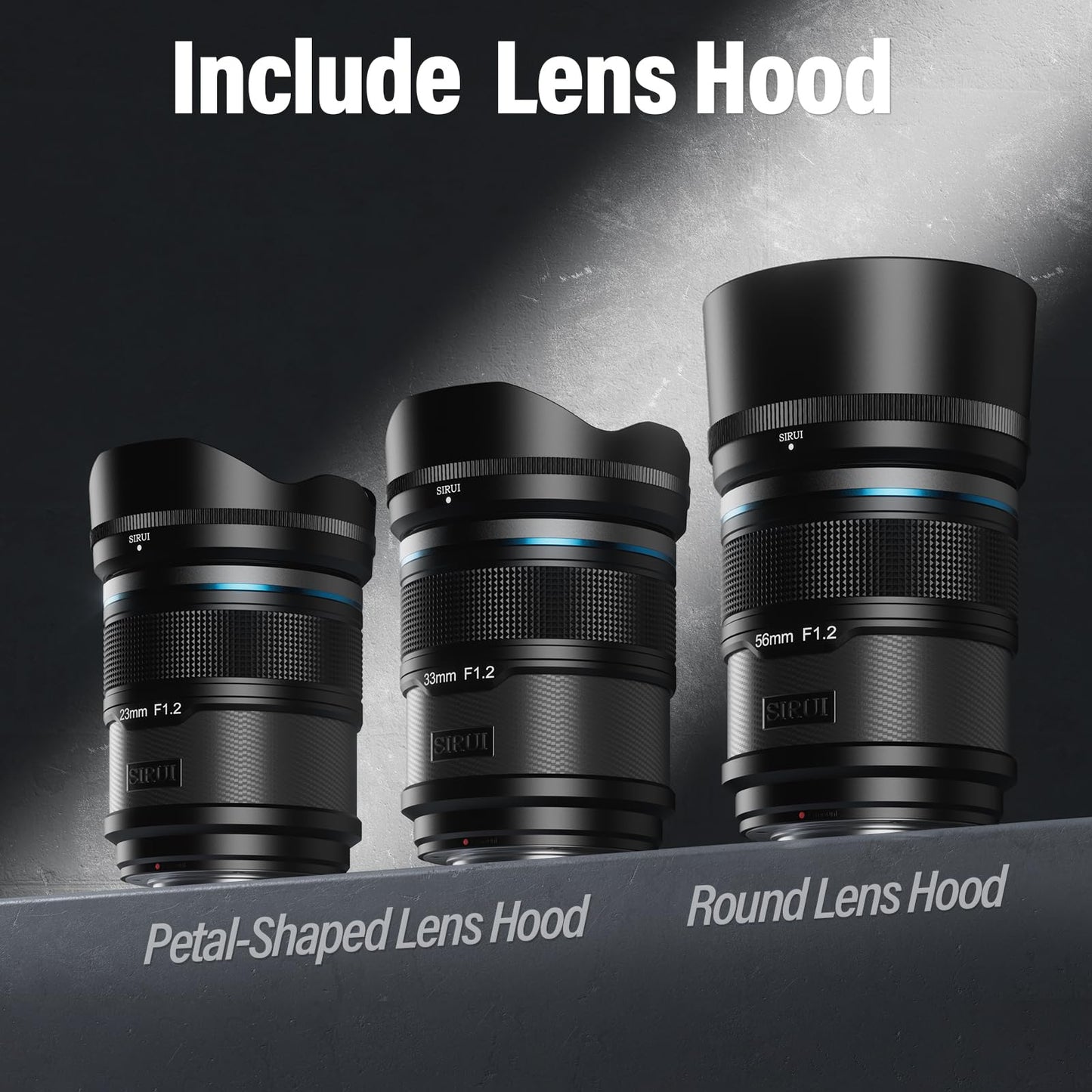 SIRUI Sniper 33mm Autofocus Lens, F1.2 Wide Angle APS-C Camera Lens for A5, A6, FX30, ZV-E10 (E Mount, Black)