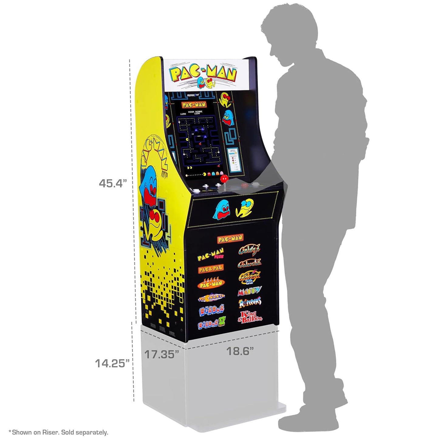Arcade1Up PAC-Man Classic SE Arcade Machine