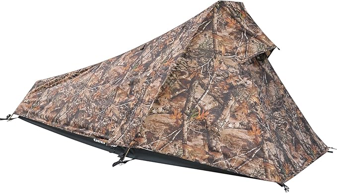 GEERTOP Ultralight Bivy Tent for 1 Person 3 Season Waterproof Single Person Backpacking Tent for Camping Hiking Backpack T...