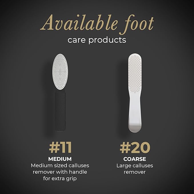 Diamancel Luxury Diamond Foot Buffer - Coarse Grit – For Large Calluses & Rough Skin - #20 (no handle)