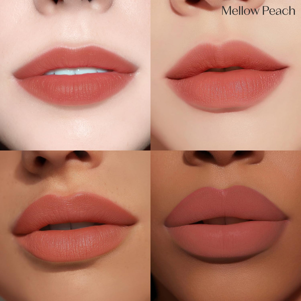 ETUDE Fixing Tint #03 Mellow Peach (4g) | Long Lasting High Pigmented Liquid Lipstick | Waterproof Lightweight Matte Finish Lip