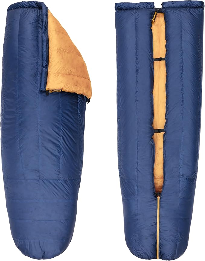 Featherstone Moondance 25 850 Fill Power Down Top Quilt Mummy Sleeping Bag Alternative for Ultralight Backpacking Camping ...