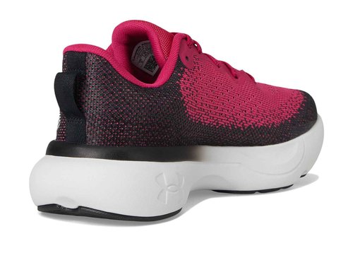 Under Armour Women's Infinite, (681) Shaded Fuchsia/Black/White, 10, US