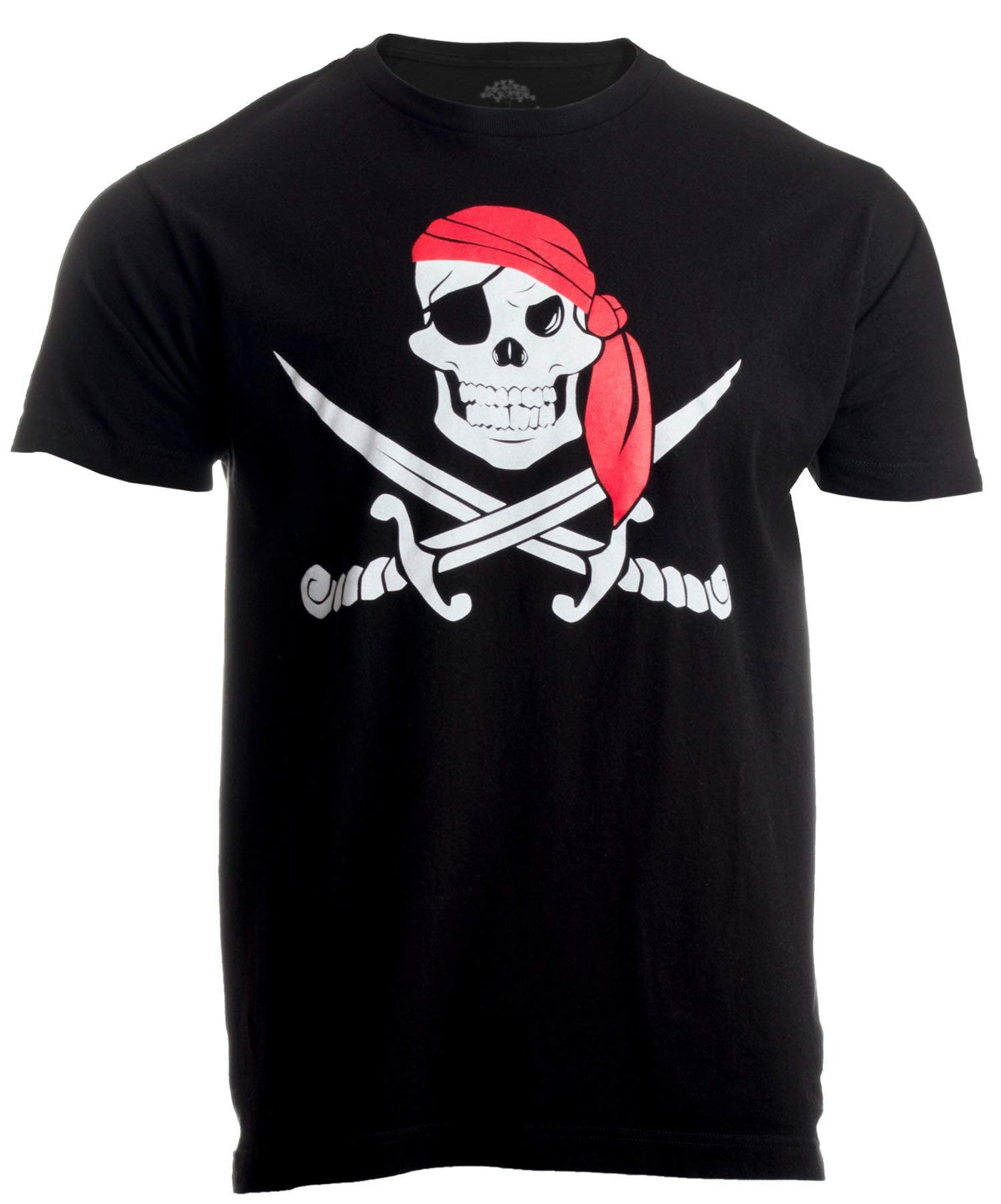Ann Arbor T-shirt Co. Adult Jolly Roger Pirate Flag | Skull & Crossbones Caribbean Cruise Costume, XL