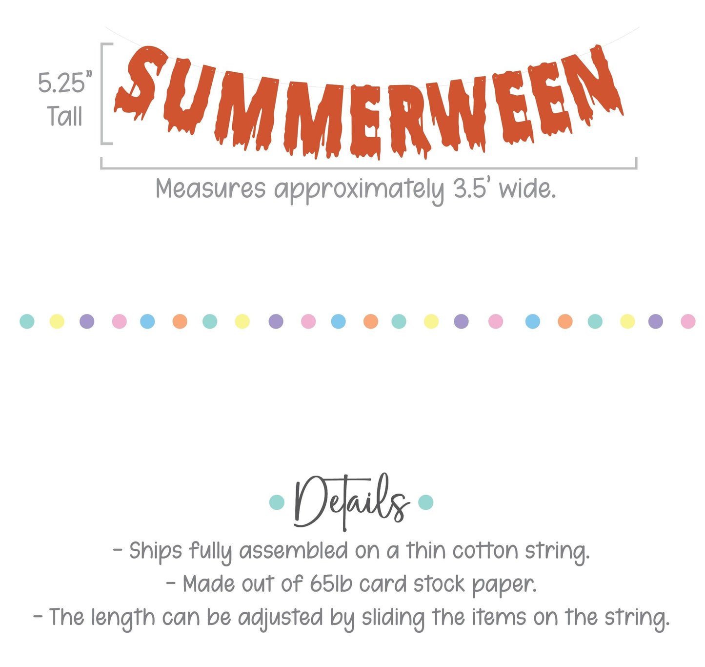Summerween Banner, Summerween Decorations, Summerween Party Ideas, Summer Party Theme Ideas, Halloween In Summer, Summer Halloween Party Decorations