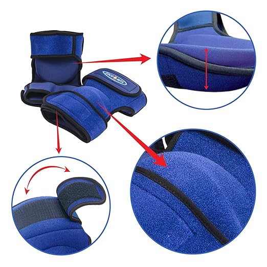 Coco Ruta Knee Pads for Men – Heavy Duty Construction Knee Pads with Foam Cushion & Adjustable Straps – Comfortable Protective Pads for Gardening, Cleaning & Flooring - Rodilleras de Trabajo