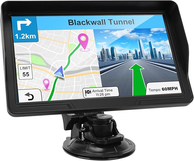 GPS Navigator for Car Truck RV, 9-Inch HD Touchscreen GPS for Car with 2026 Maps Free Lifetime Updates, Voice Turn-by-Turn...