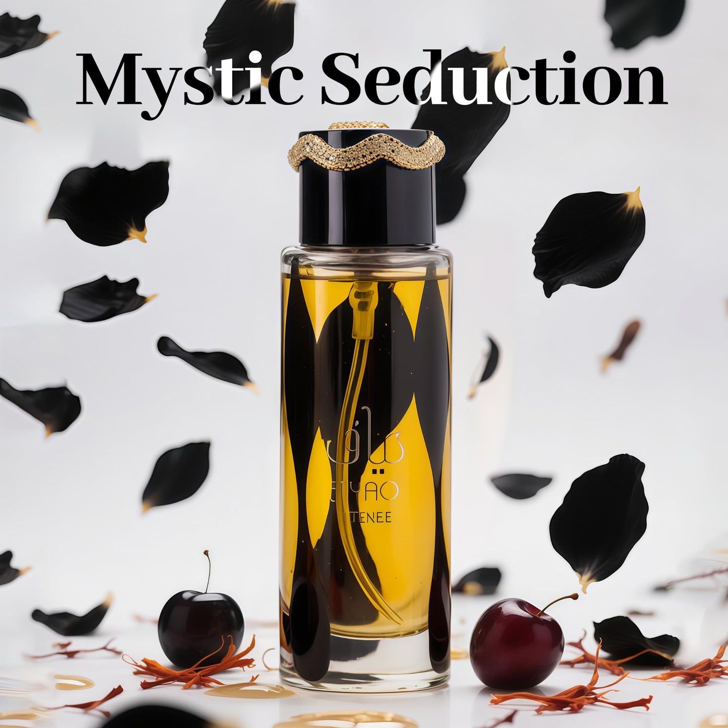 Men's Cologne TIYAQ Intense Noteds with Bergamot,Saffron, Amber & Cinnamon - Eau de Parfum Long-Lasting Fragrance for Unisex, 3.40 Ounce / 100 ml Women/Men Perfume