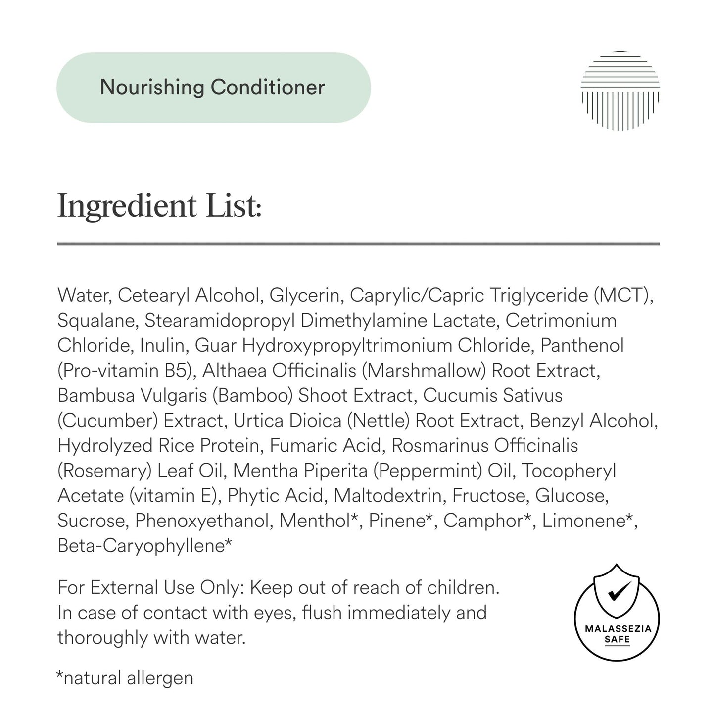 Dermazen Nourishing Conditioner | Hydrates, Smooths & Enhances Scalp Health | Dandruff & Seborrheic Dermatitis Safe | Frizz-Free