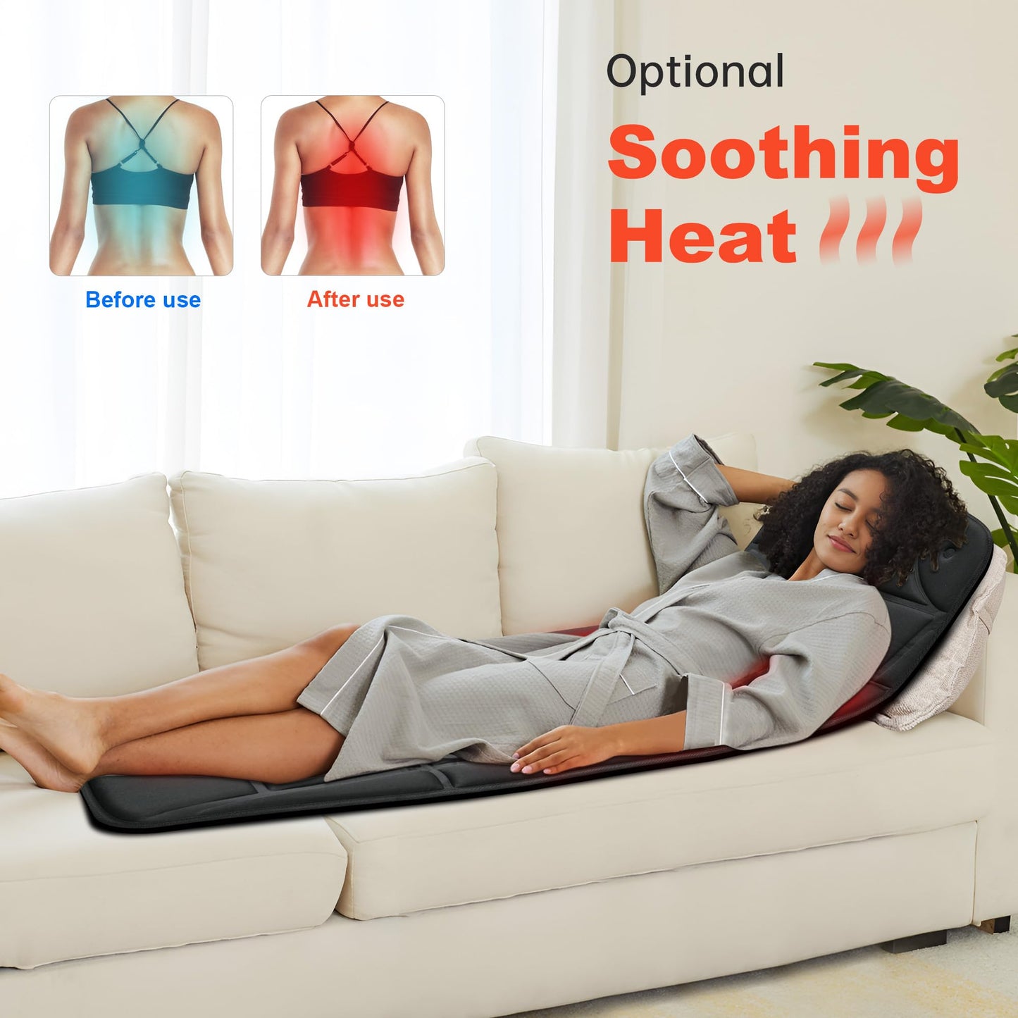 CILI Massage Mat & Chair Massager Pad