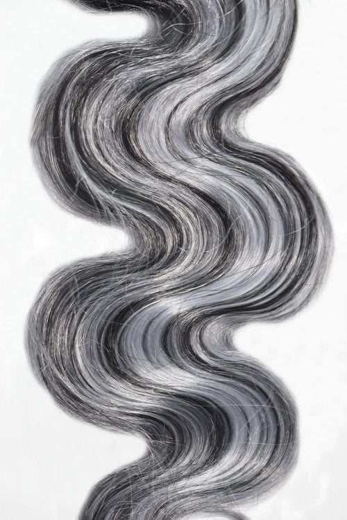 Habiliana Bundles Human Hair 18 20 22 Inch Body Wave P4/GREY Human Hair Bundles 11A Unprocessed Brazilian Virgin Quick Weave Hair Extensions for Black Women