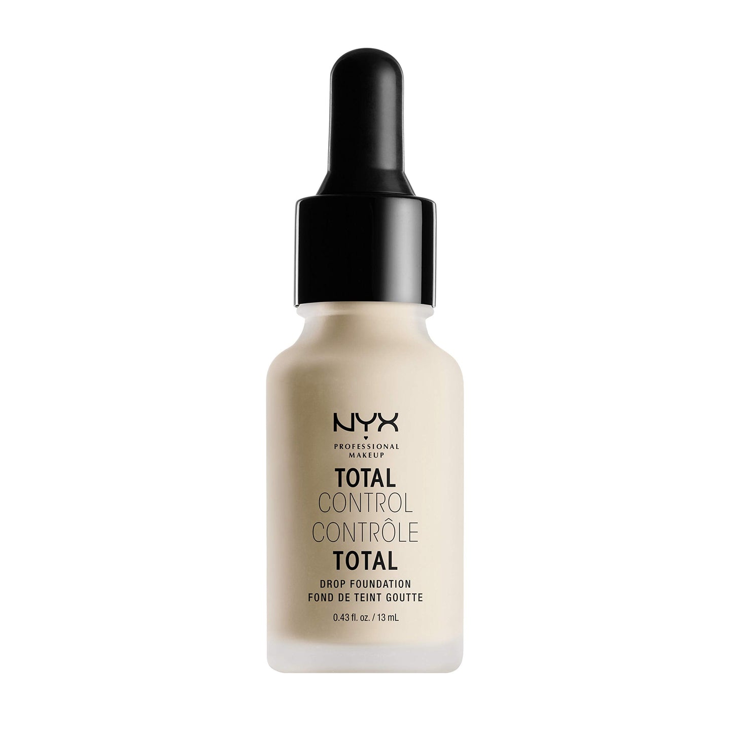 NYX PROFESSIONAL MAKEUP Total Control Drop Foundation - Natural, Light With Peachy Undertone