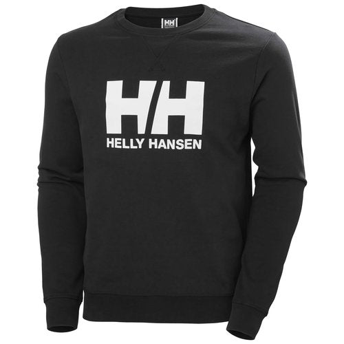Helly-Hansen Men's HH Logo Crew Sweatershirt, 990 Black