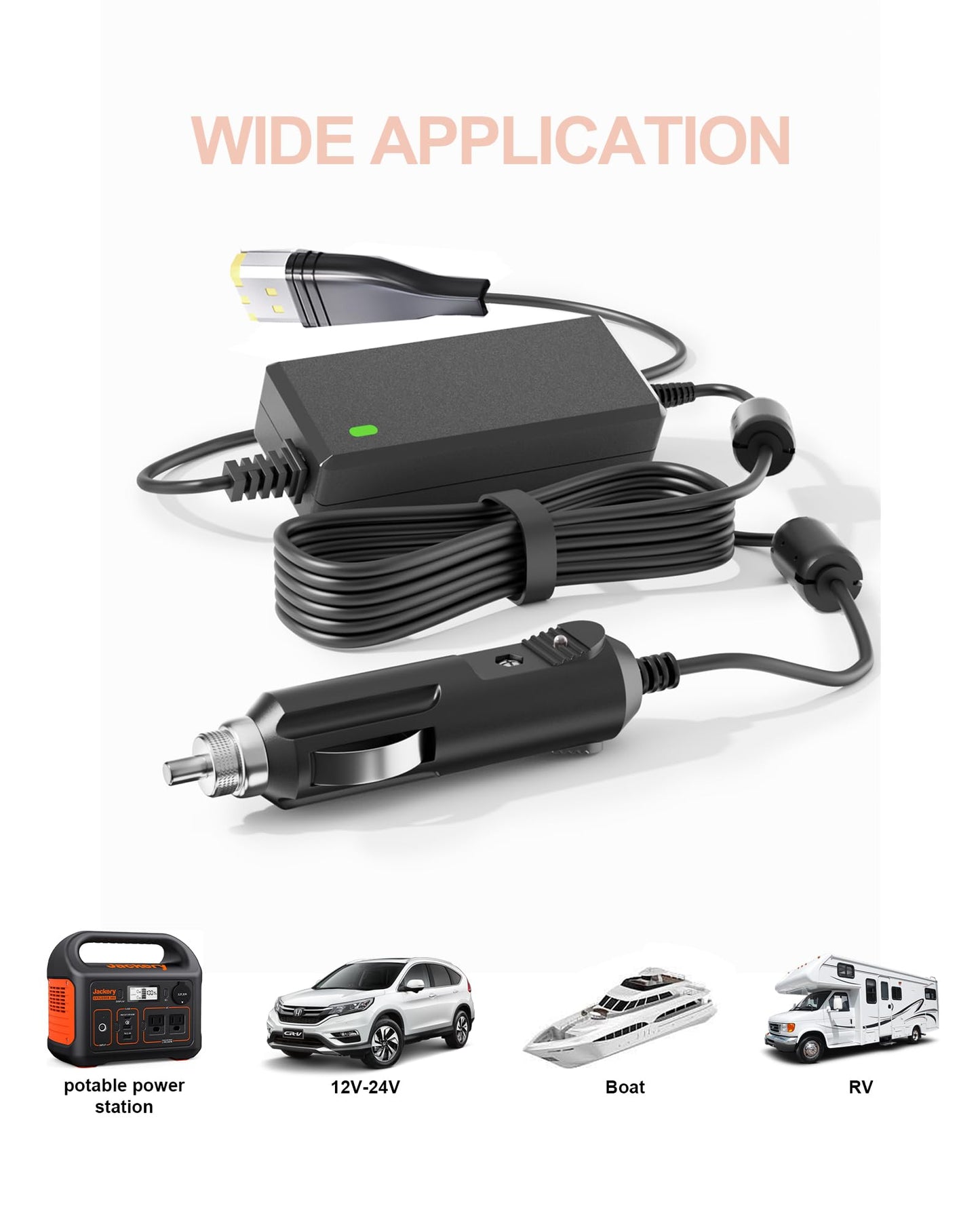 WUKUR CPAP 12 Volt Adapter Compatible with Resmed Airsense 11 DC Adapter Compatible with Resmed AirSense 11 and AirMini Air11
