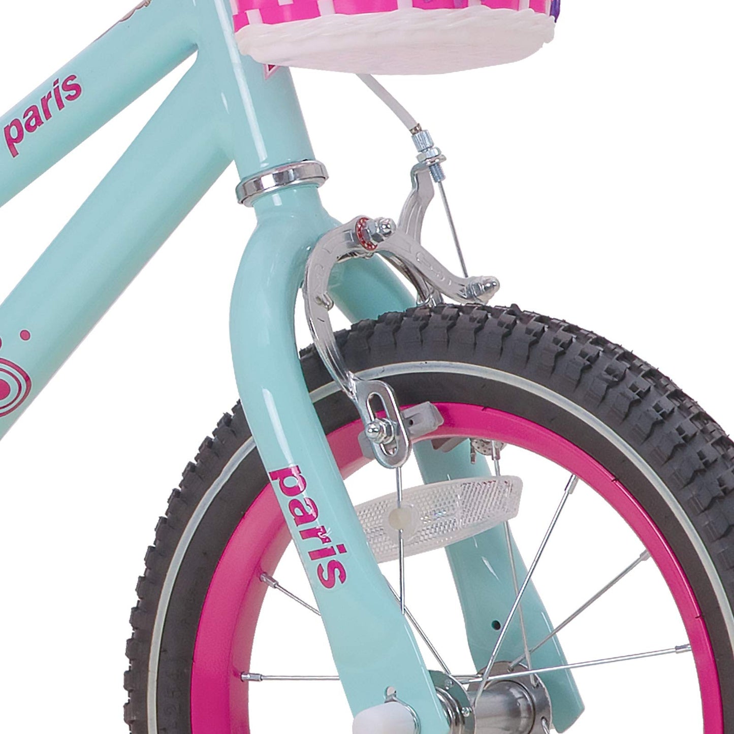 JOYSTAR 16 Inch Girls Bike with Training Wheels for 4-7 Years Old Kids Birthday Gift Children Bicycle with Training Wheels and Hand Brake Kids' Bicycles Blue