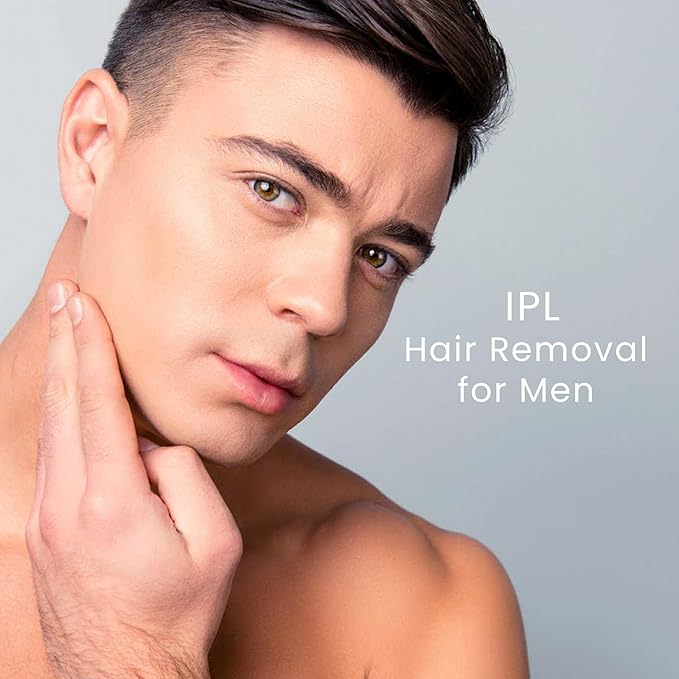 IPL Hair Removal, DermRays Laser Hair Removal, Permanent Reduction in Hair Regrowth for Women and Men, IPL Suitable for Skin Tone 1-5