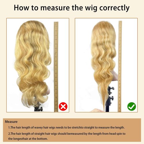 KERUISI 26 Inch Honey Blonde Wig Human Hair 200% Density 13x6 Body Wave Pre Plucked Glueless HD Transparent Lace Frontal Wigs Human Hair for Women