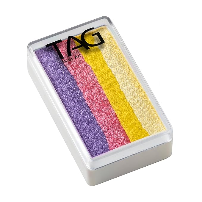 TAG Face and Body Paint - 1 Stroke Split Cake 30g - Petal