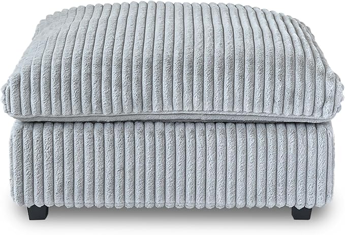 Cloud Modular Sectional Sofa, Plush Sofas for Living Room,39.37inch Ottoman,Grey