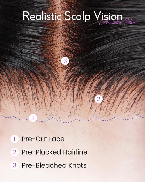 Arabella 12inch 6x6 Bob Wig Human Hair and 4 Pcs 1B/99J Clip in Hair Extensions Ready to Go Glueless Wig Real 210% Density Straight Glueless Bob Wigs Human Hair Pre Cut Lace Pre Bleached Tiny Knots