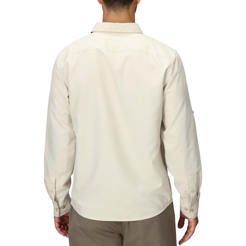MARMOT Men's AirExchange UPF 40 Long Sleeve Shirt - Lightweight Breathable Quick-Dry, Birch Bark, Medium