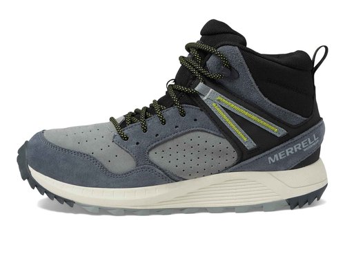 Merrell Men's Wildwood Mid Leather Waterproof, Granite, 8.5